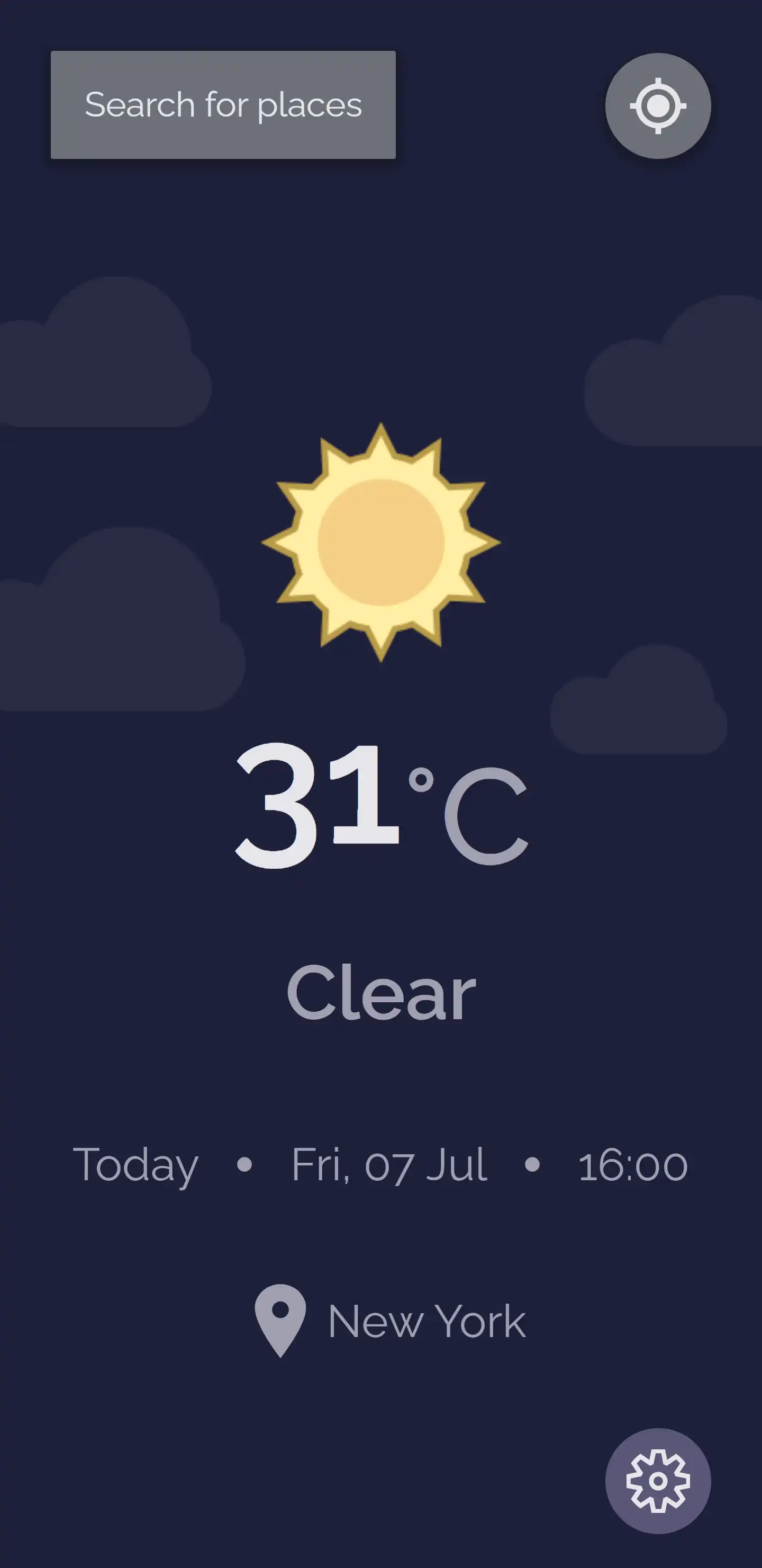 Weather Appimage